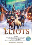 Elliot the Littlest Reindeer - Latvian Movie Poster (xs thumbnail)
