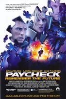 Paycheck - Movie Poster (xs thumbnail)
