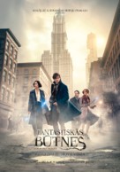 Fantastic Beasts and Where to Find Them - Latvian Movie Poster (xs thumbnail)