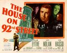 The House on 92nd Street - Movie Poster (xs thumbnail)