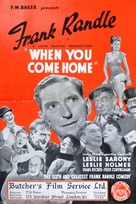 When You Come Home - British poster (xs thumbnail)