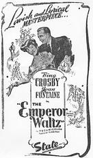 The Emperor Waltz - poster (xs thumbnail)