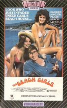 The Beach Girls - Finnish VHS movie cover (xs thumbnail)