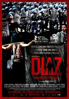 Diaz: Don&#039;t Clean Up This Blood - Spanish Movie Poster (xs thumbnail)
