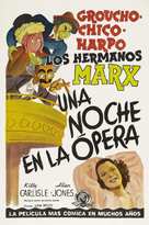 A Night at the Opera - Spanish Movie Poster (xs thumbnail)