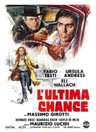 L&#039;ultima chance - Italian Movie Poster (xs thumbnail)