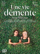 Une vie d&eacute;mente - French Movie Poster (xs thumbnail)