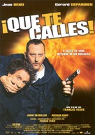 Tais-toi! - Spanish Movie Poster (xs thumbnail)