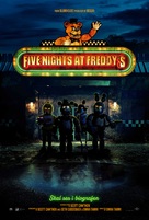 Five Nights at Freddy&#039;s - Danish Movie Poster (xs thumbnail)