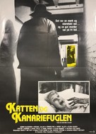 The Cat and the Canary - Danish Movie Poster (xs thumbnail)
