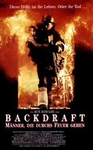 Backdraft - German VHS movie cover (xs thumbnail)
