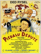 Pi&eacute;dalu d&eacute;put&eacute; - French Movie Poster (xs thumbnail)