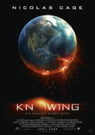 Knowing - German Movie Poster (xs thumbnail)