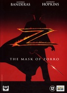 The Mask Of Zorro - Dutch DVD movie cover (xs thumbnail)