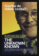 The Unknown Known - Italian Movie Poster (xs thumbnail)