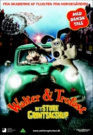 Wallace &amp; Gromit in The Curse of the Were-Rabbit - Danish poster (xs thumbnail)
