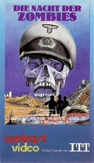 Night of the Zombies - German VHS movie cover (xs thumbnail)