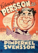 Pimpernel Svensson - Danish Movie Poster (xs thumbnail)