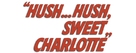 Hush... Hush, Sweet Charlotte - Logo (xs thumbnail)