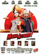 Mars Attacks! - French Movie Poster (xs thumbnail)