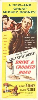 Drive a Crooked Road - Movie Poster (xs thumbnail)