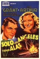 Only Angels Have Wings - Spanish Movie Poster (xs thumbnail)
