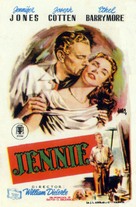 Portrait of Jennie - Spanish Movie Poster (xs thumbnail)