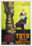 Tot&ograve; contro Maciste - Italian Movie Poster (xs thumbnail)