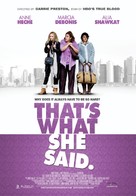 That&#039;s What She Said - Movie Poster (xs thumbnail)