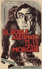 Murders in the Rue Morgue - Spanish Movie Poster (xs thumbnail)
