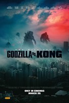 Godzilla vs. Kong - Australian Movie Poster (xs thumbnail)