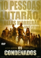The Condemned - Brazilian DVD movie cover (xs thumbnail)