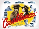 Casablanca - British Re-release movie poster (xs thumbnail)