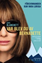 Where&#039;d You Go, Bernadette - Swedish Movie Poster (xs thumbnail)