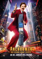 Anchorman 2: The Legend Continues - German Movie Poster (xs thumbnail)