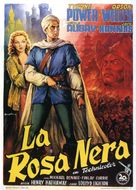 The Black Rose - Italian Movie Poster (xs thumbnail)