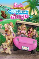 Barbie &amp; Her Sisters in a Puppy Chase - Mexican Movie Cover (xs thumbnail)