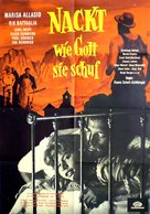 Nackt, wie Gott sie schuf - German Movie Poster (xs thumbnail)