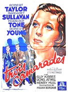 Three Comrades - French Movie Poster (xs thumbnail)