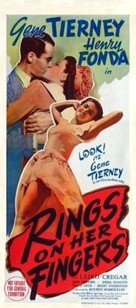 Rings on Her Fingers - Australian Movie Poster (xs thumbnail)
