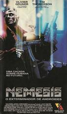 Nemesis - Brazilian VHS movie cover (xs thumbnail)