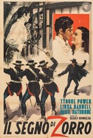 The Mark of Zorro - Italian Re-release movie poster (xs thumbnail)