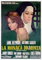 La monaca di Monza - Italian Movie Poster (xs thumbnail)