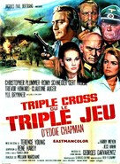 Triple Cross - French Movie Poster (xs thumbnail)