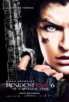 Resident Evil: The Final Chapter - Brazilian Movie Poster (xs thumbnail)
