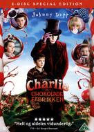 Charlie and the Chocolate Factory - Danish DVD movie cover (xs thumbnail)