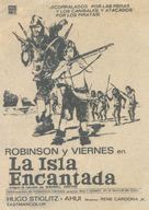 Robinson y Viernes en la isla encantada - Spanish poster (xs thumbnail)