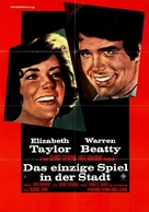 The Only Game in Town - German Movie Poster (xs thumbnail)