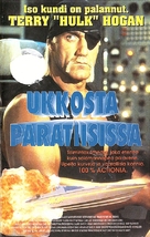 Thunder in Paradise - Finnish VHS movie cover (xs thumbnail)