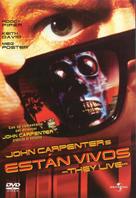 They Live - Spanish Movie Cover (xs thumbnail)